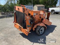 (Plymouth Meeting, PA) 2016 Vermeer BC1000XL Chipper (12in Drum), Trailer Mtd. Wrecked/Totaled: Was