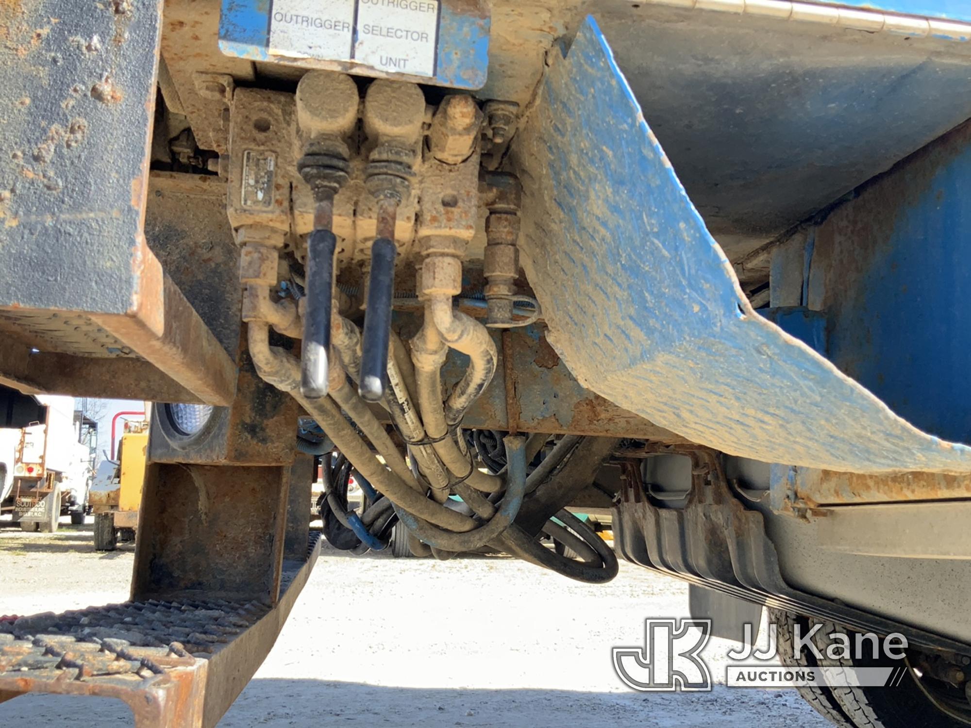 (Charlotte, MI) HiRanger LT38, Articulating & Telescopic Bucket Truck mounted behind cab on 2011 For