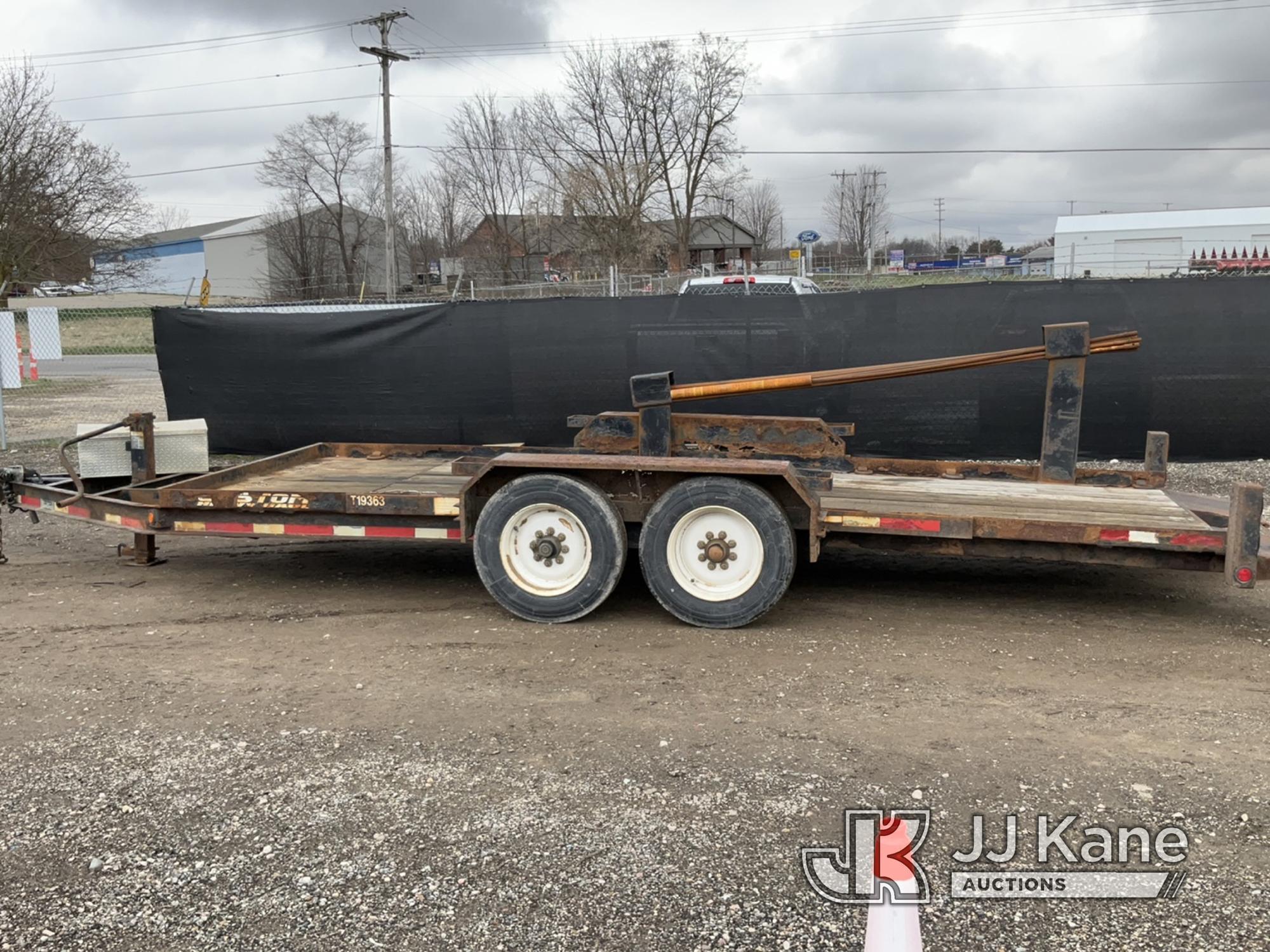 (Charlotte, MI) 2016 Lucon Inc. T/A Tilt Deck Tagalong Equipment Trailer