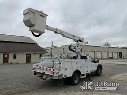 (Fort Wayne, IN) Altec AT40M, Articulating & Telescopic Material Handling Bucket Truck mounted behin