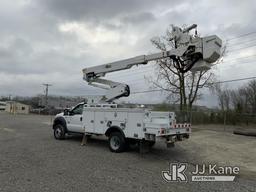 (Fort Wayne, IN) Altec AT40M, Articulating & Telescopic Material Handling Bucket Truck mounted behin