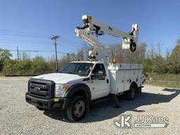 (Fort Wayne, IN) Altec AT40M, Articulating & Telescopic Material Handling Bucket Truck mounted behin