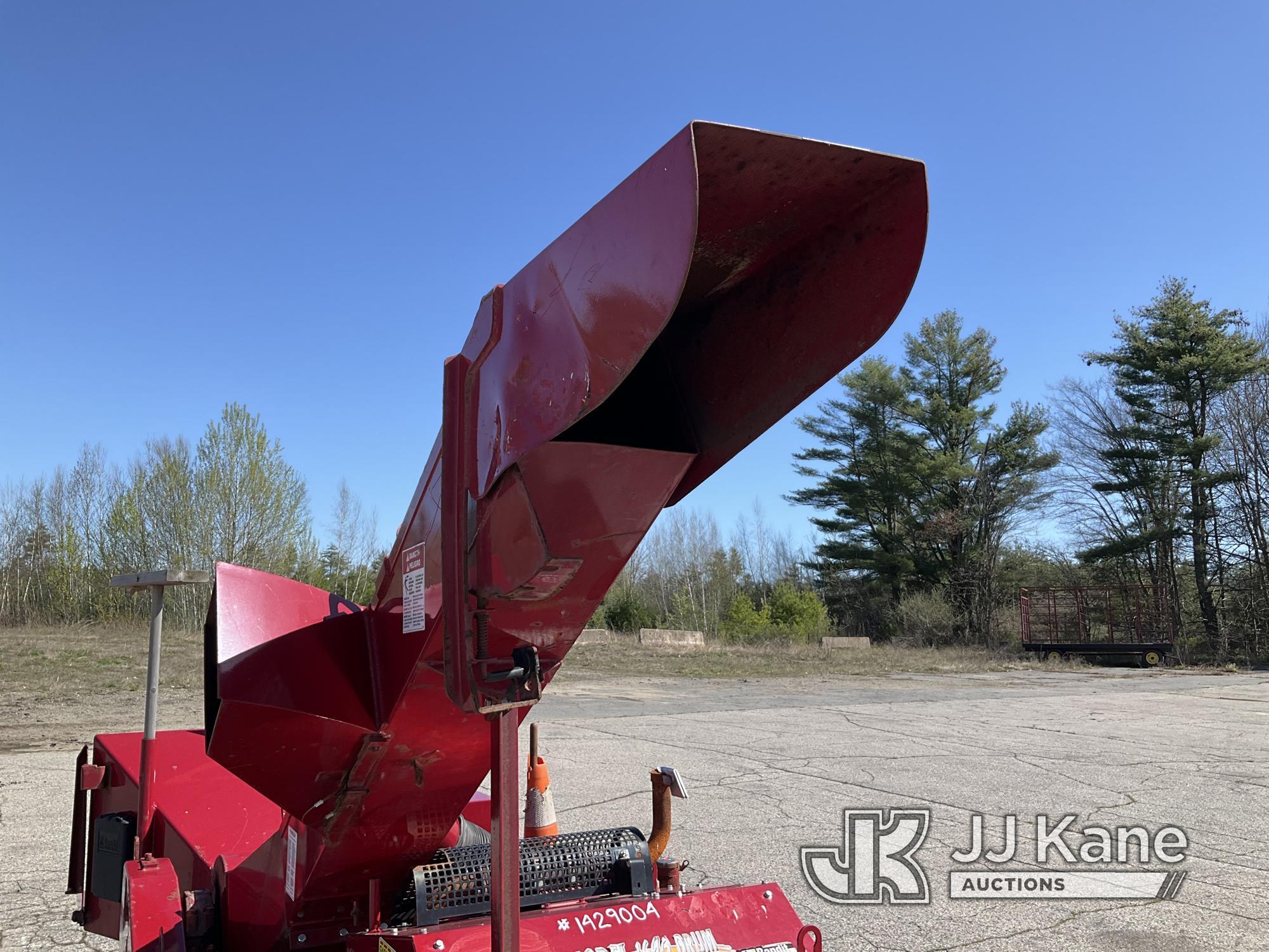 (Wells, ME) 2019 Bandit Industries 1690 Chipper (16in Drum), trailer mtd No Title) (Not Running, Tur