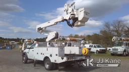 (West Berlin, NJ) Altec AT40M, Articulating & Telescopic Material Handling Bucket Truck mounted behi