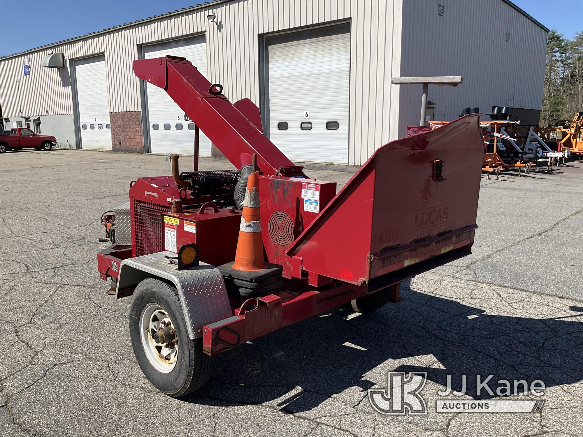 (Wells, ME) 2019 Bandit Industries 1690 Chipper (16in Drum), trailer mtd No Title) (Not Running, Tur