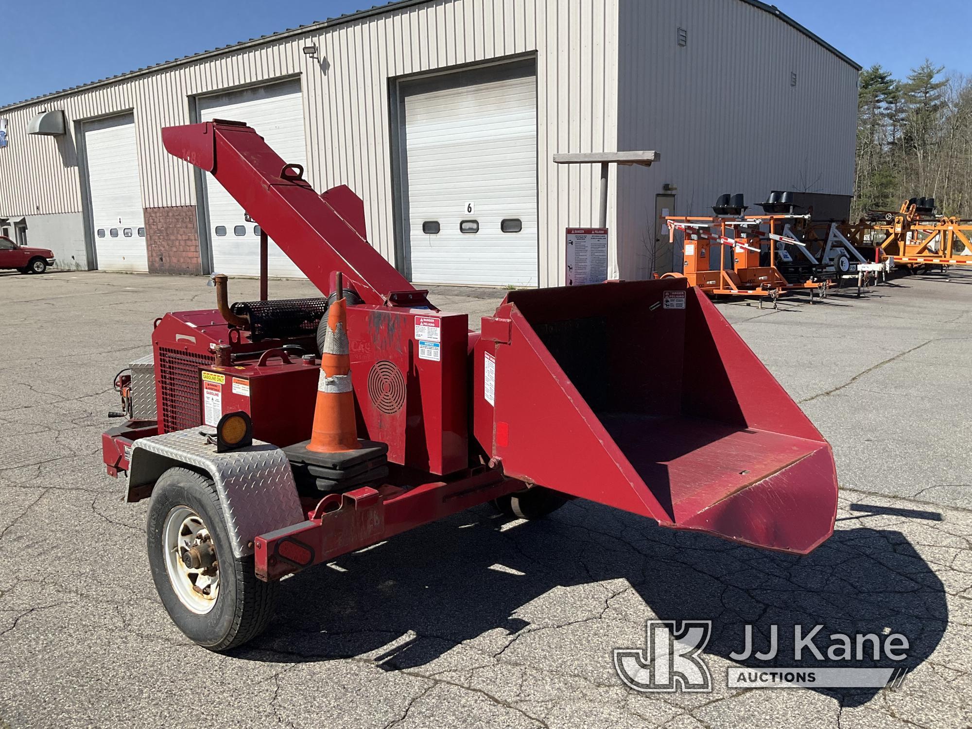 (Wells, ME) 2019 Bandit Industries 1690 Chipper (16in Drum), trailer mtd No Title) (Not Running, Tur