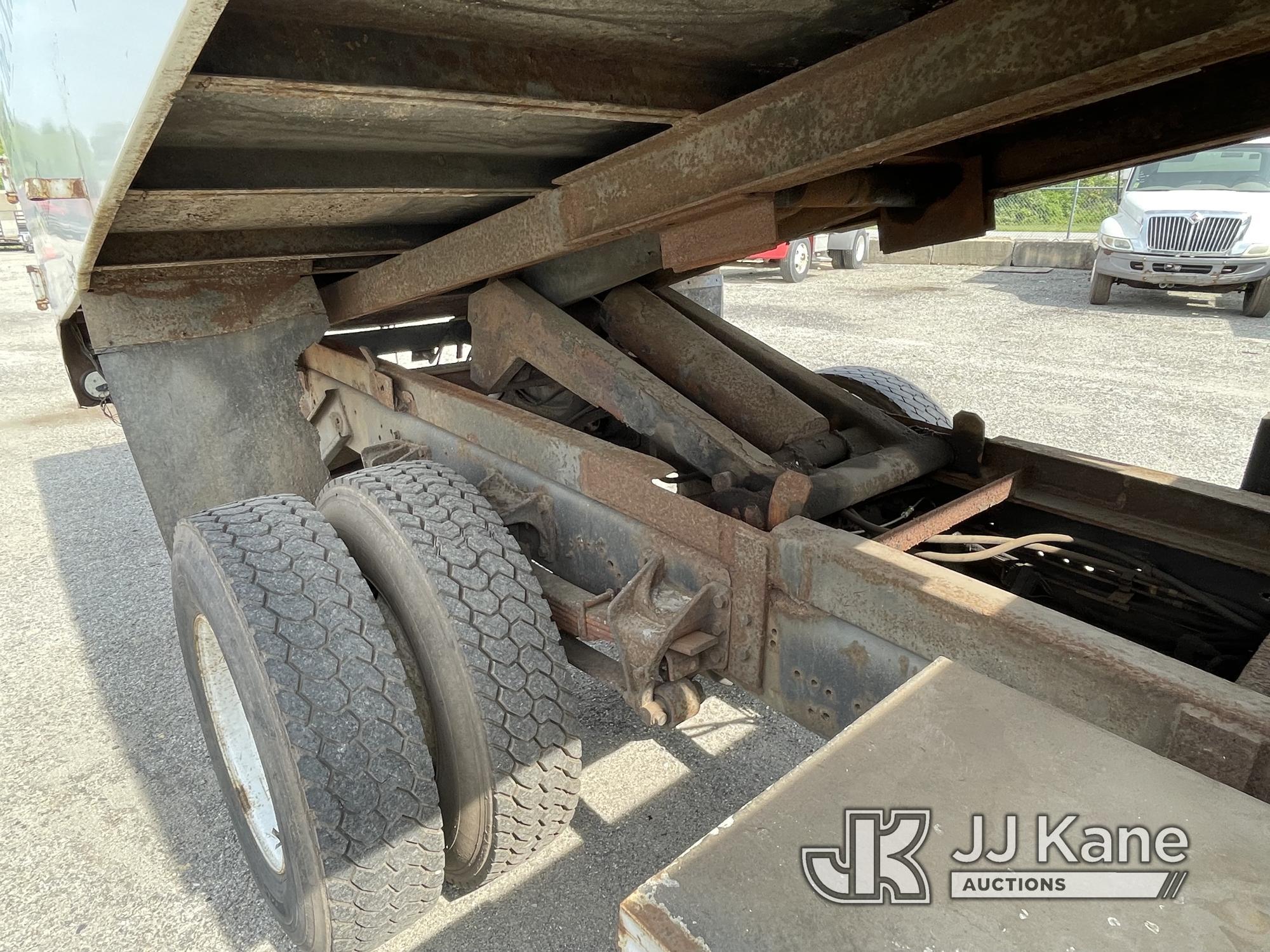 (Plymouth Meeting, PA) 2005 International 4300 Chipper Dump Truck Runs Moves & Dump Operates, Abs Li