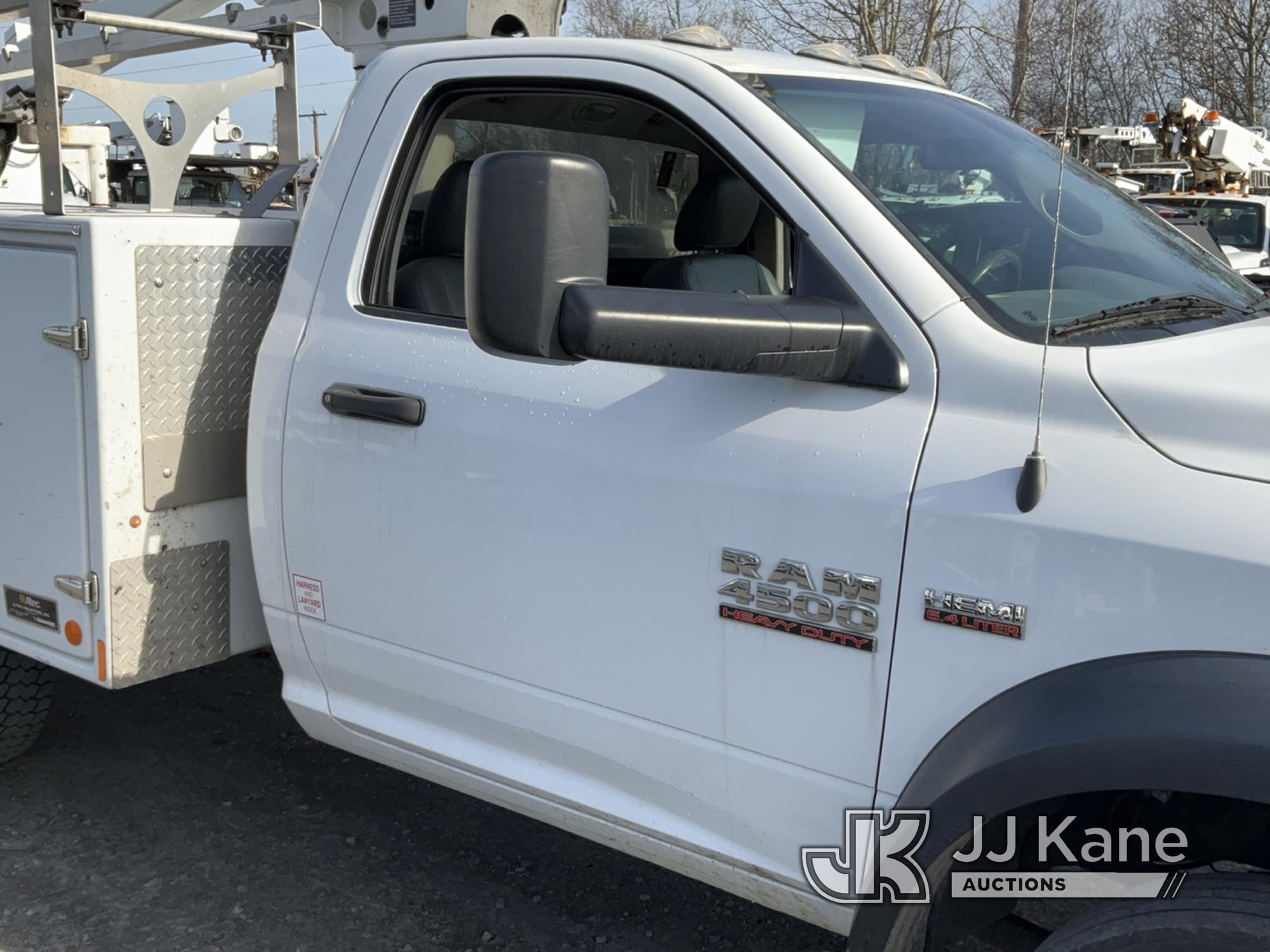 (Plains, PA) Altec AT200, Telescopic Non-Insulated Bucket Truck mounted behind cab on 2016 RAM 4500