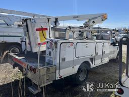 (Bellport, NY) Versalift TEL29NE03, Telescopic Non-Insulated Bucket Truck mounted behind cab on 2008