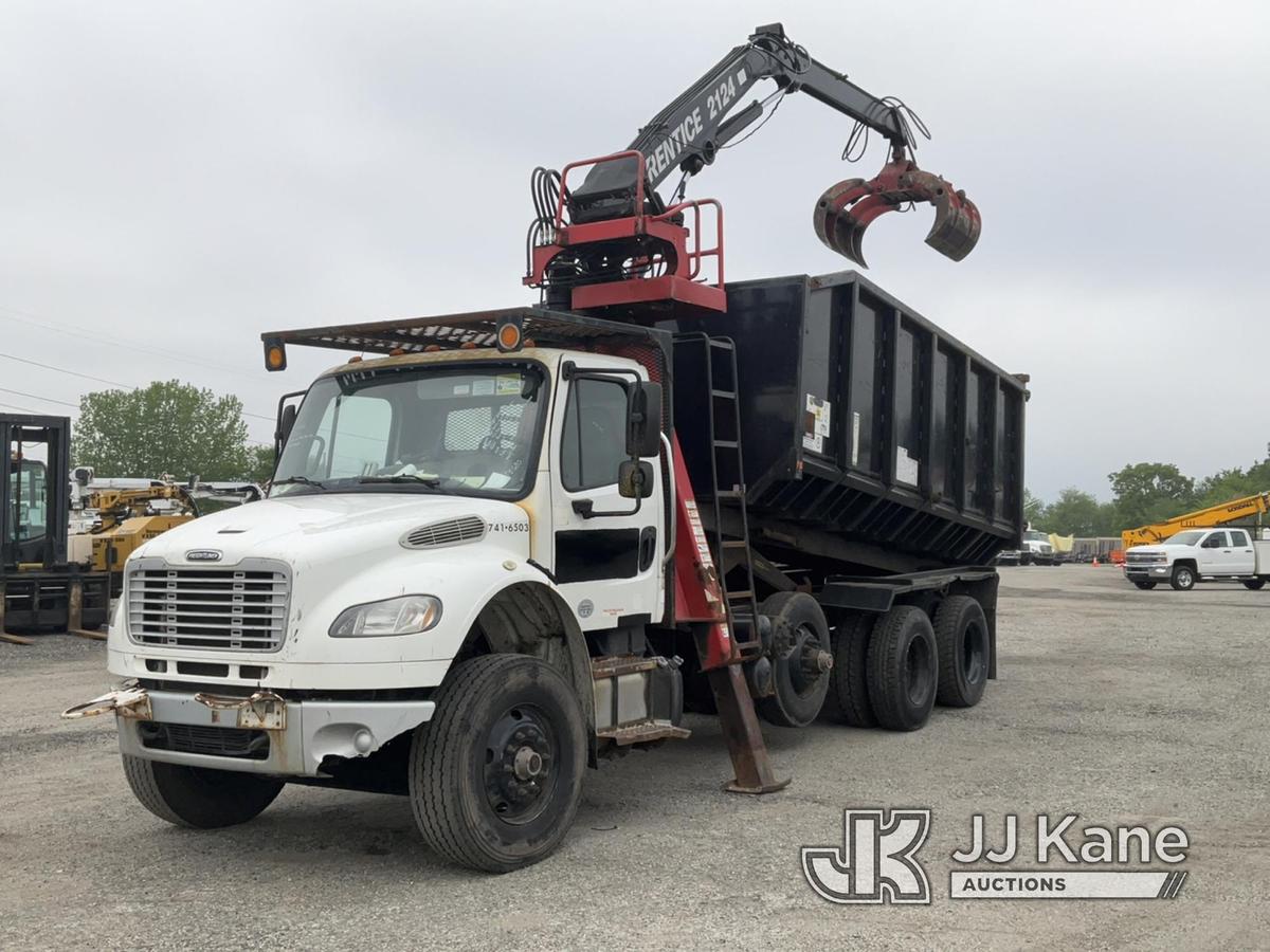 (Plymouth Meeting, PA) Prentice 2124, Grappleboom/Log Loader Crane mounted behind cab on 2016 Freigh