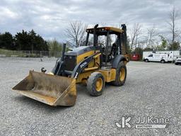 (Hagerstown, MD) 2016 John Deere 310SL Tractor Loader Backhoe Runs, Moves & Operates, Check Engine L