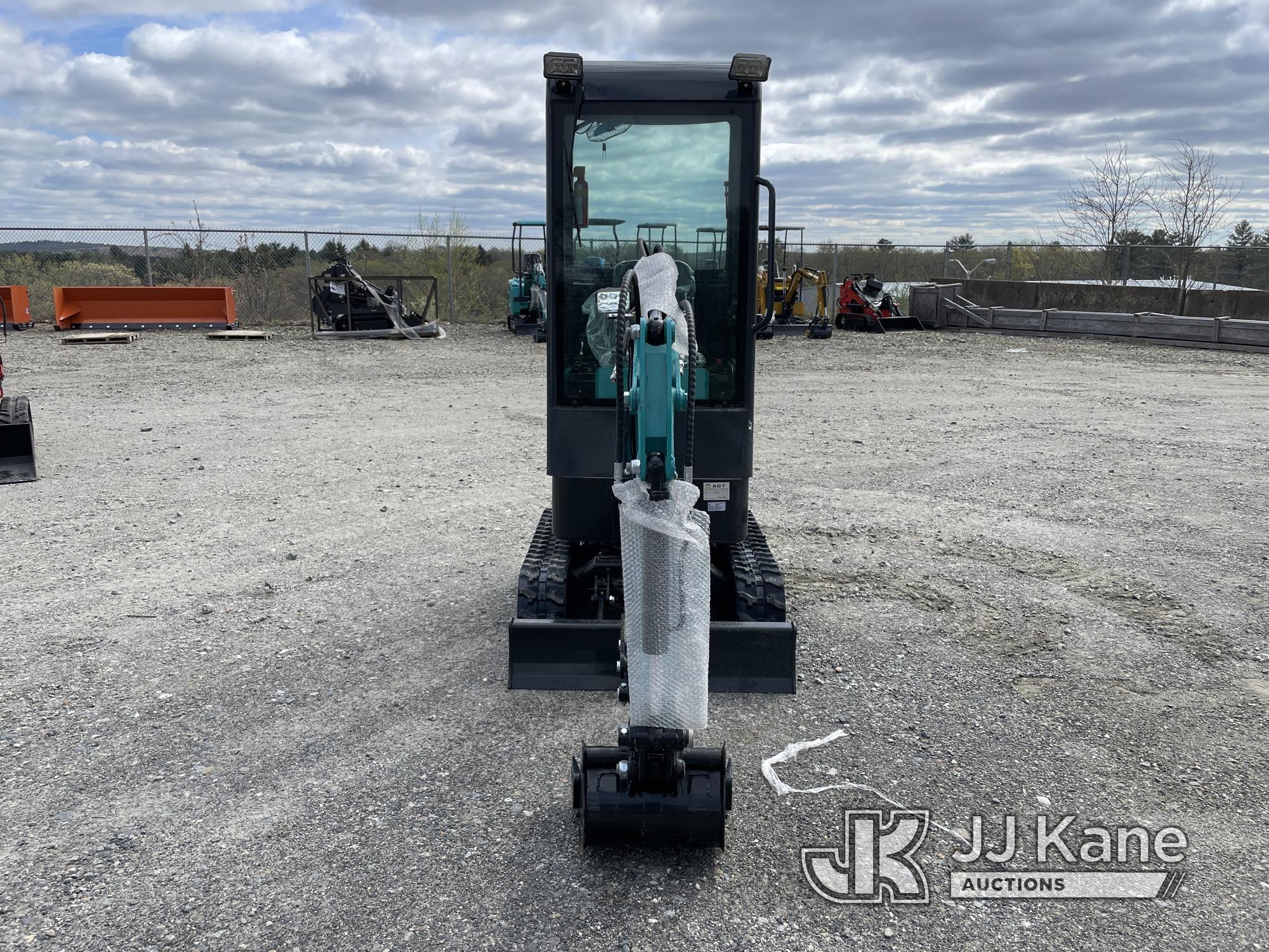 (Shrewsbury, MA) 2024 AGT QH13R Mini Hydraulic Excavator New/Unused