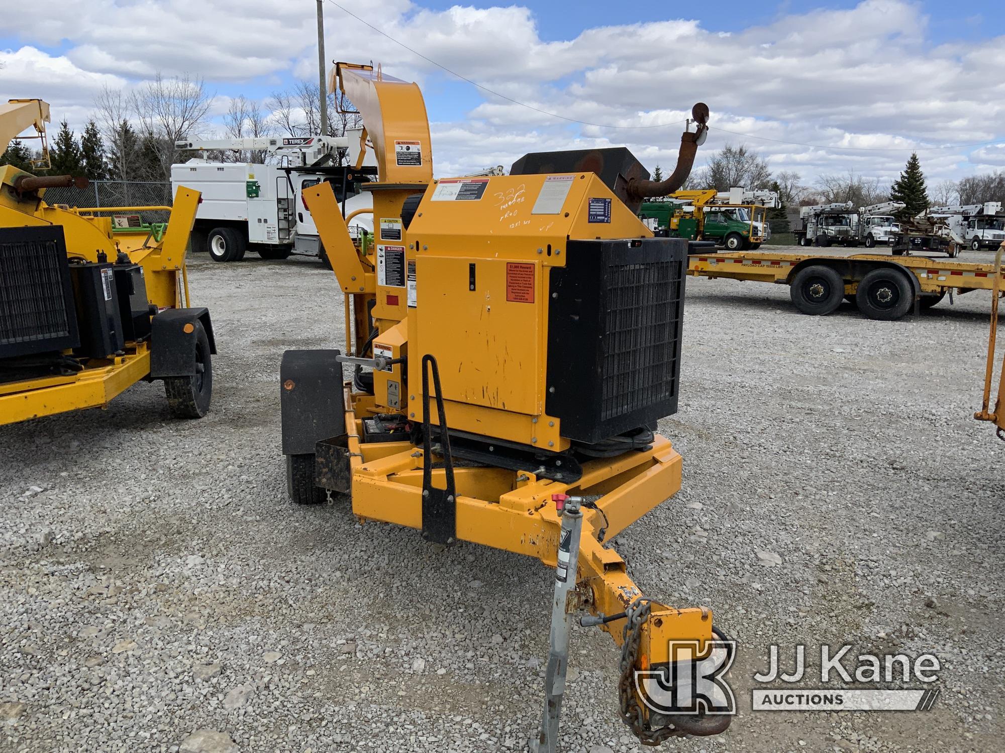 (Fort Wayne, IN) 2019 Altec Environmental Products DC1317 Chipper (13in Disc), trailer mtd. NO TITLE