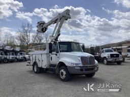 (Smock, PA) Altec TA40, Articulating & Telescopic Bucket mounted behind cab on 2006 International 43