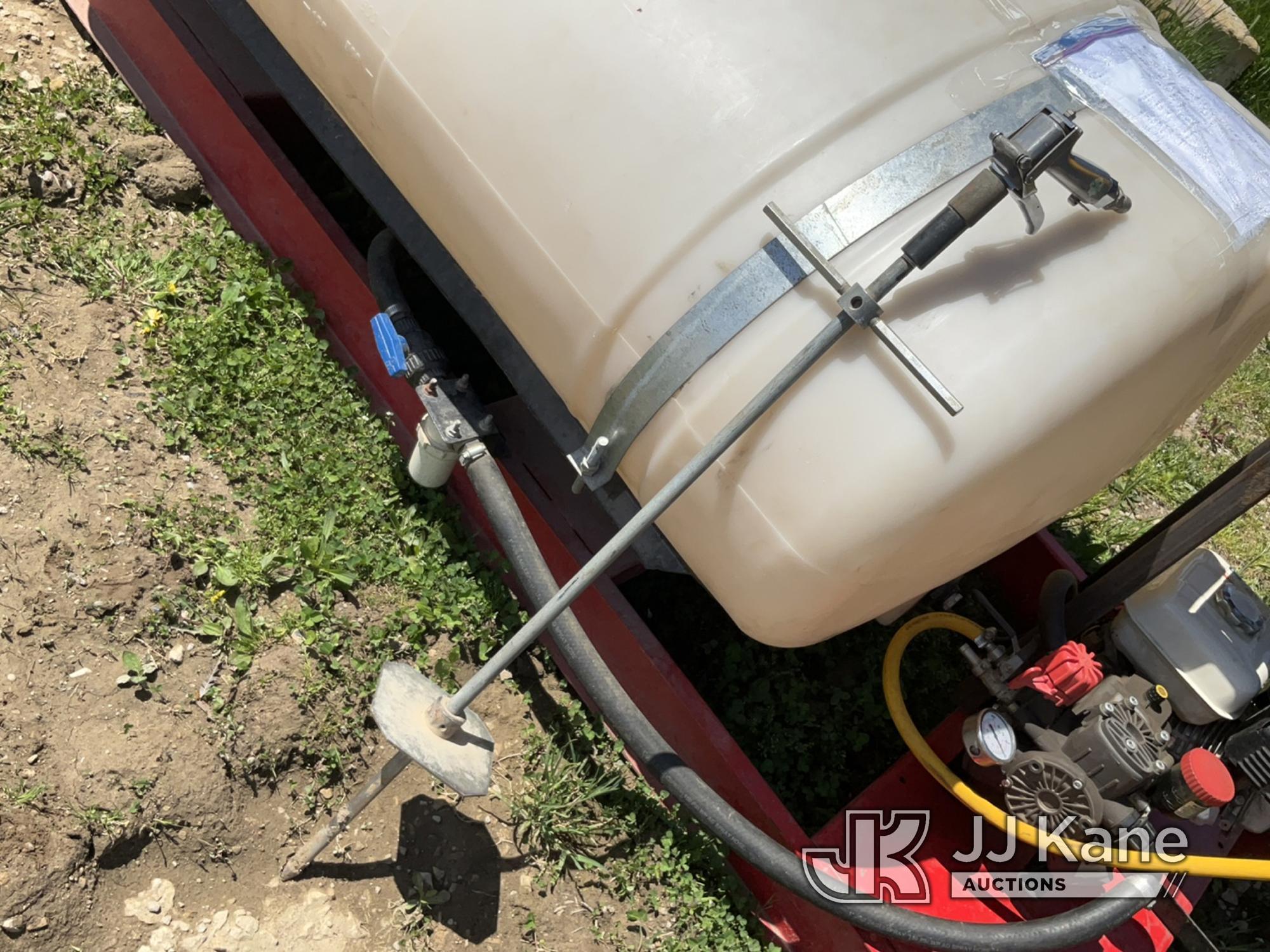 (Charlotte, MI) Sprayer Unit Runs, Operates, Push Button Starter - No Battery