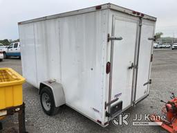 (Plymouth Meeting, PA) 2011 Freedom Trailers, LLC 6x12SA V-Nose Enclosed Cargo Trailer Body Damage