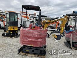 (Fort Wayne, IN) 2024 AGT H15 Mini Hydraulic Excavator New) (Condition Unknown