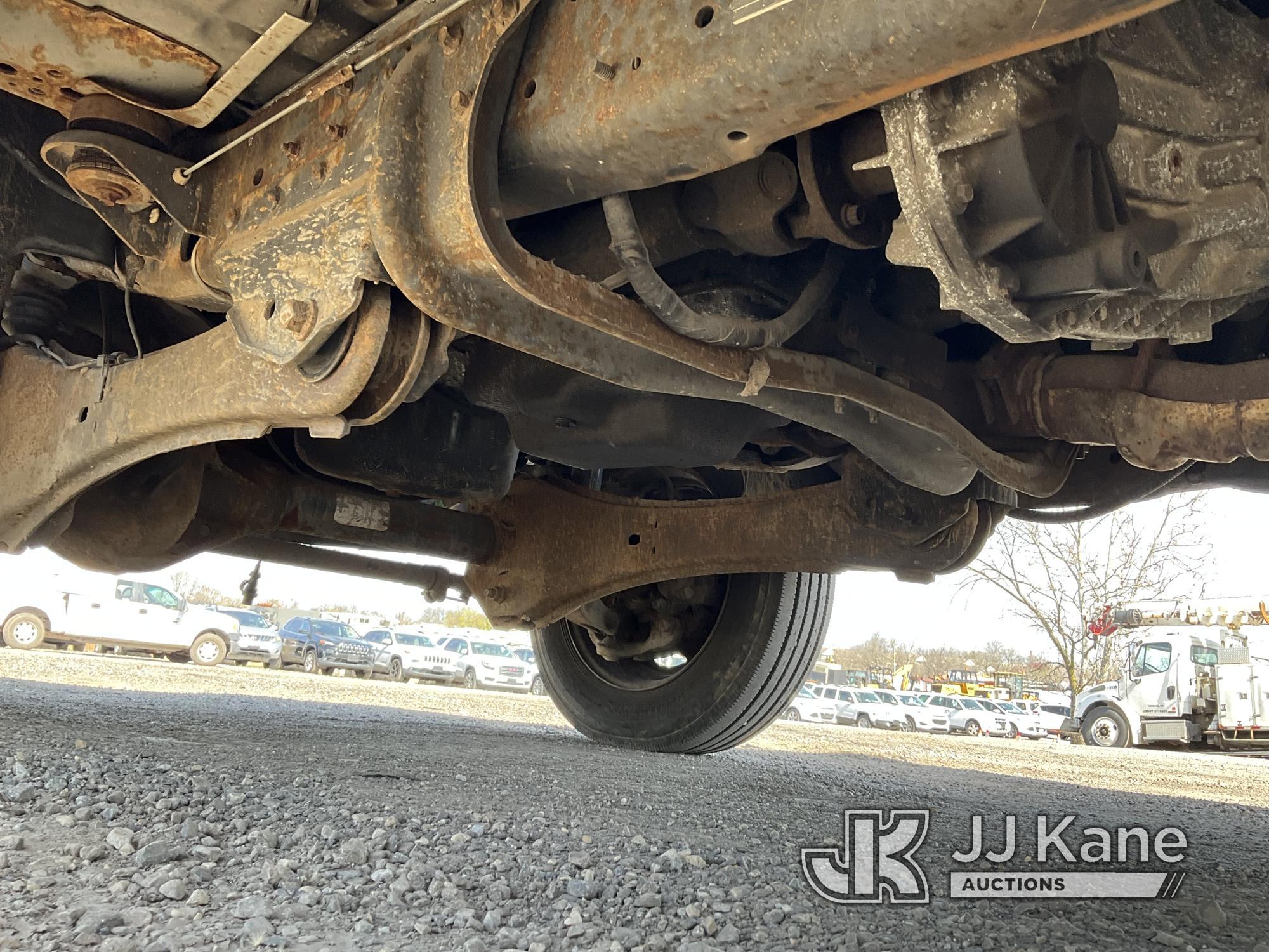 (Plymouth Meeting, PA) 2008 Ford F450 4x4 Dump Truck Runs Moves & Dump Operates, Body & Rust Damage,