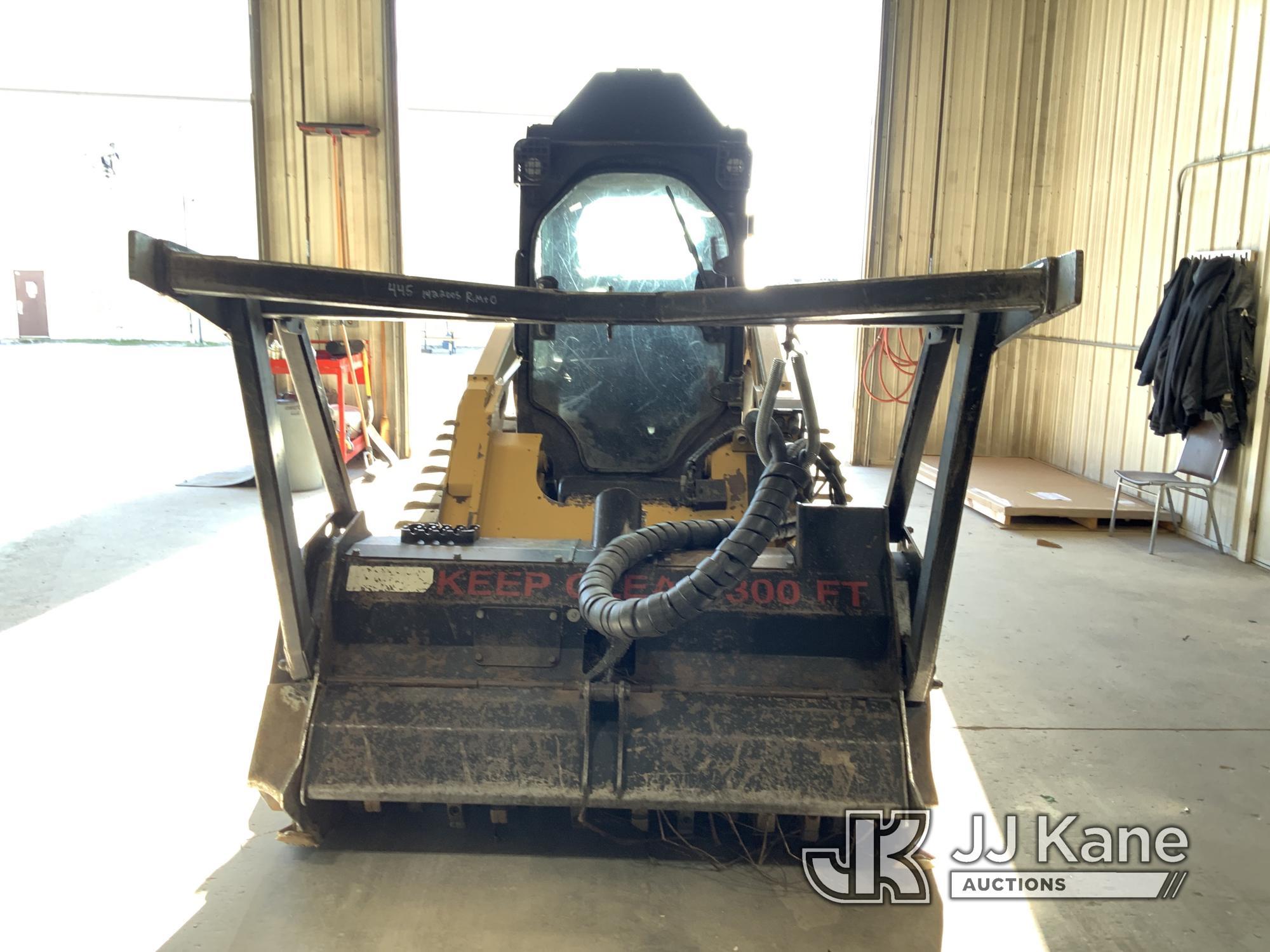 (Fort Wayne, IN) 2014 Caterpillar 299DXHP Tracked Skid Steer Loader Runs, Moves & Operates) (No Key)