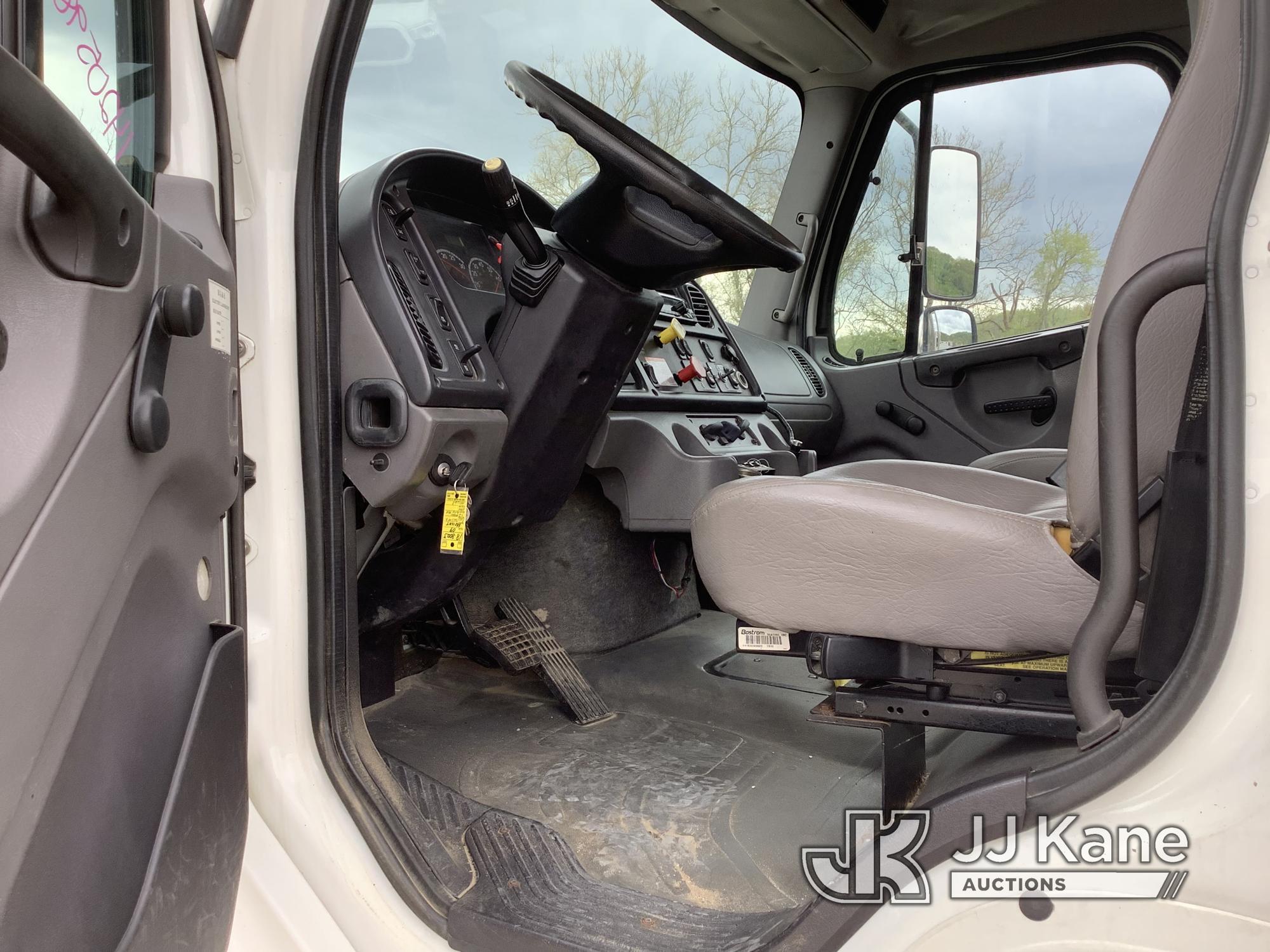 (Smock, PA) Altec AM55-MH, Over-Center Material Handling Bucket rear mounted on 2009 Freightliner M2