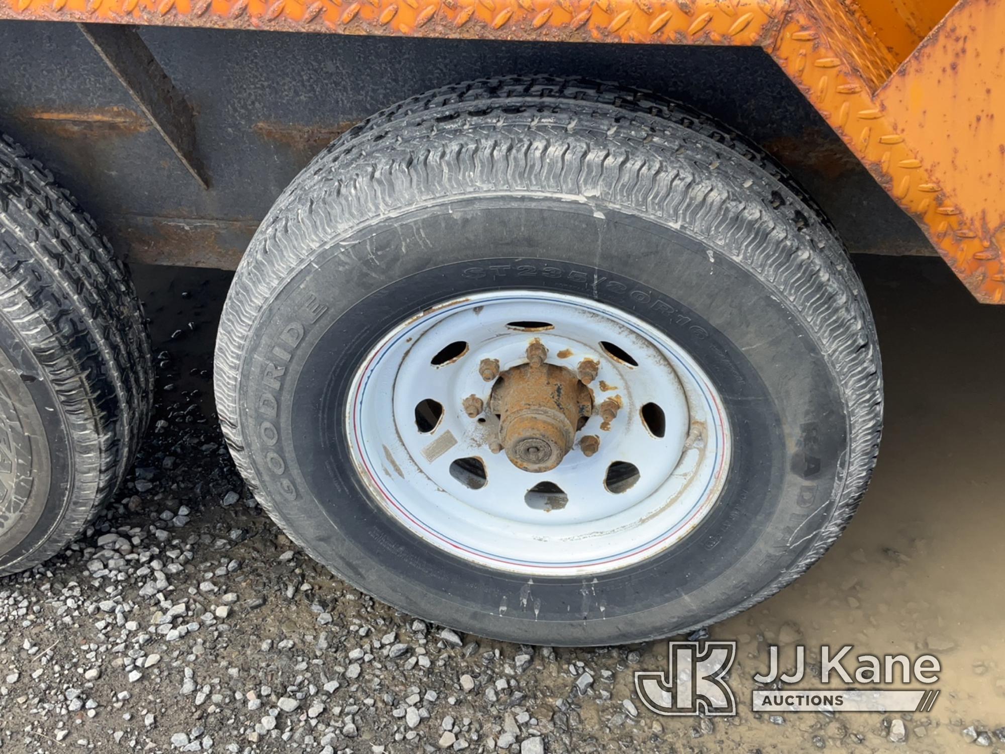 (Rome, NY) 2010 Brooks Brothers PT1227KXL Pole Trailer Body & Rust Damage, With Pole