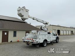 (Fort Wayne, IN) Altec AT40M, Articulating & Telescopic Material Handling Bucket Truck mounted behin