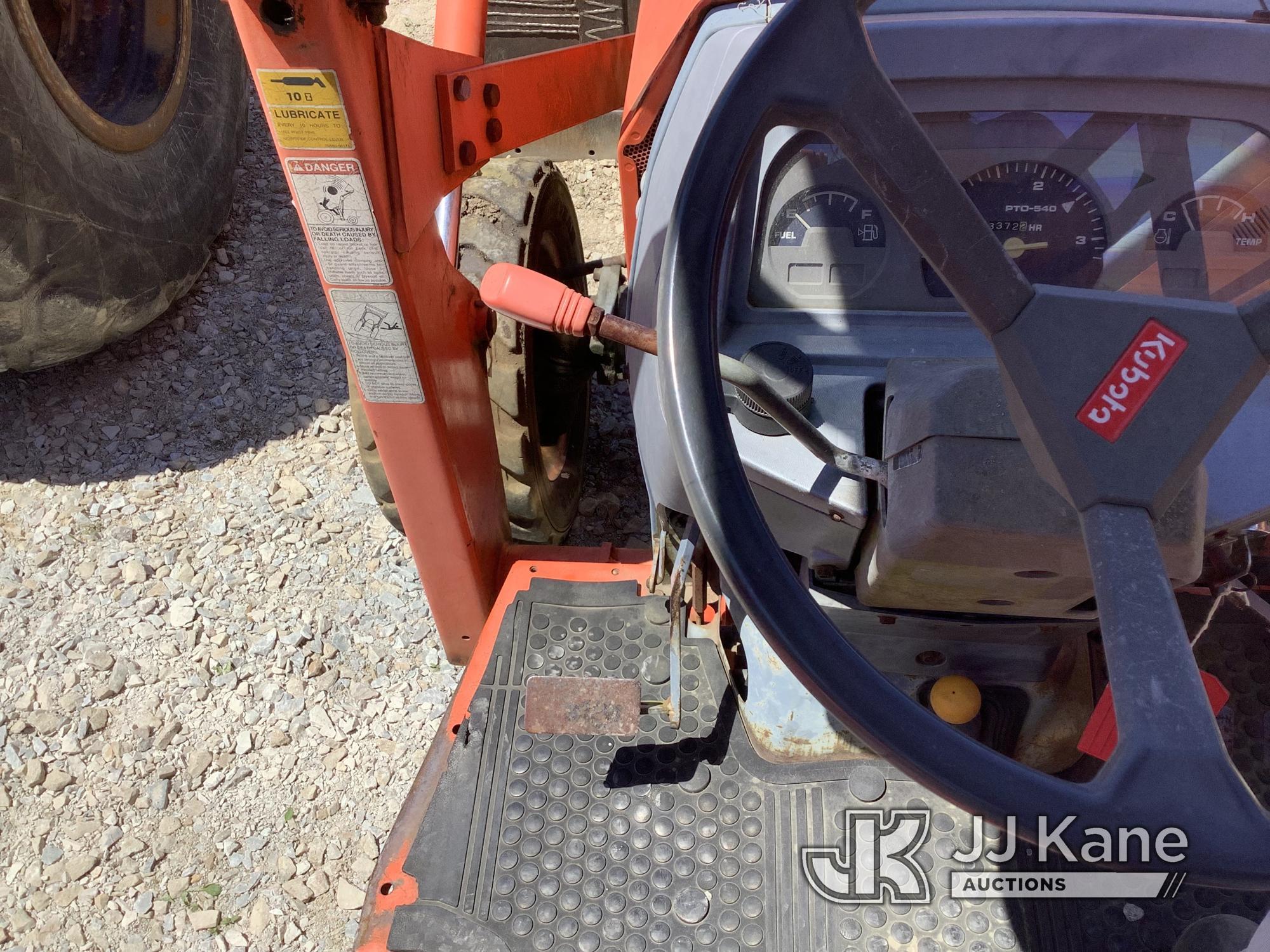 (Smock, PA) 1998 Kubota L35 Mini Tractor Loader Backhoe Not Running, Operational Condition Unknown,