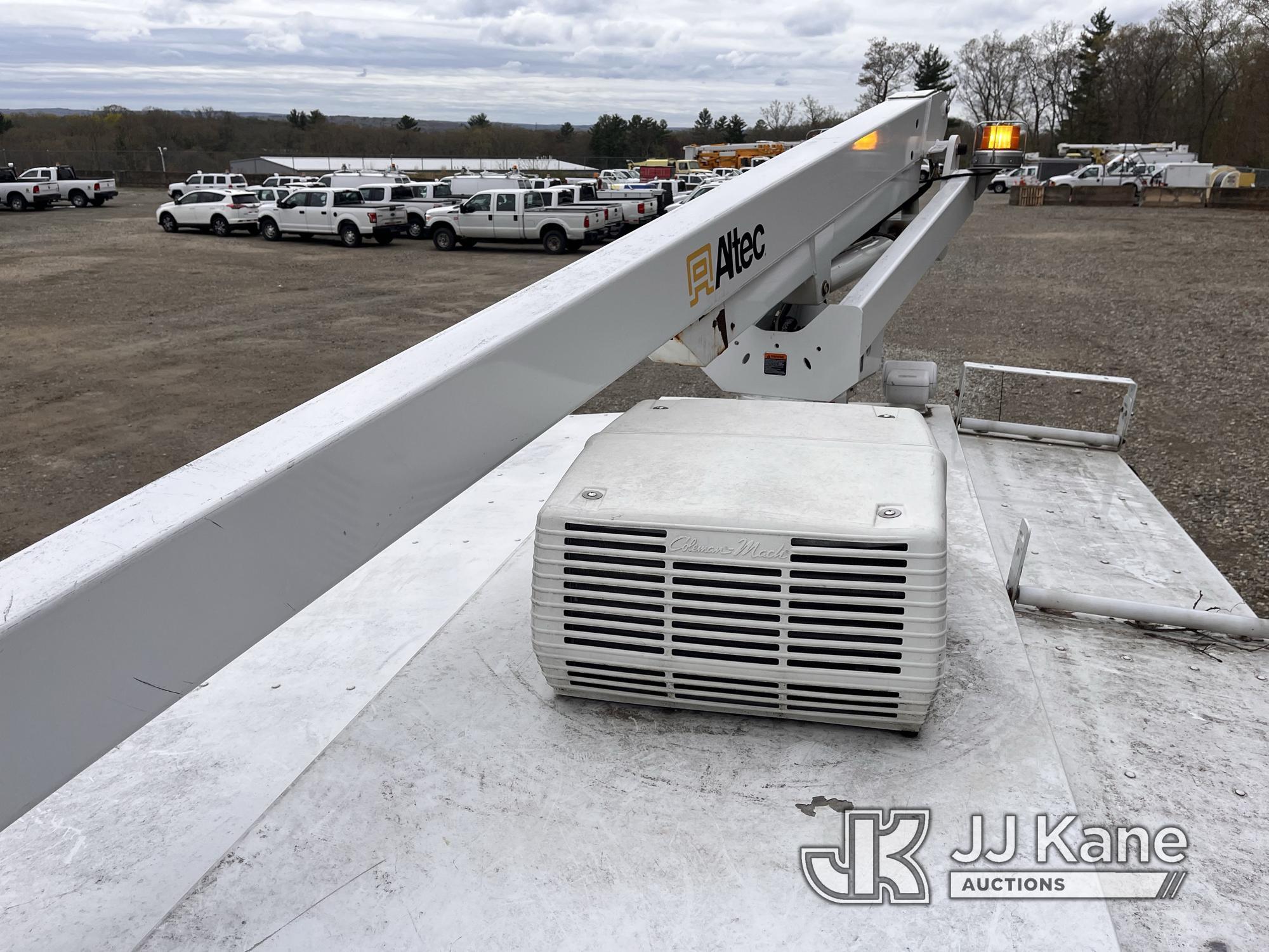 (Shrewsbury, MA) Altec AT200A, Telescopic Non-Insulated Bucket Van mounted behind cab on 2018 Ford E