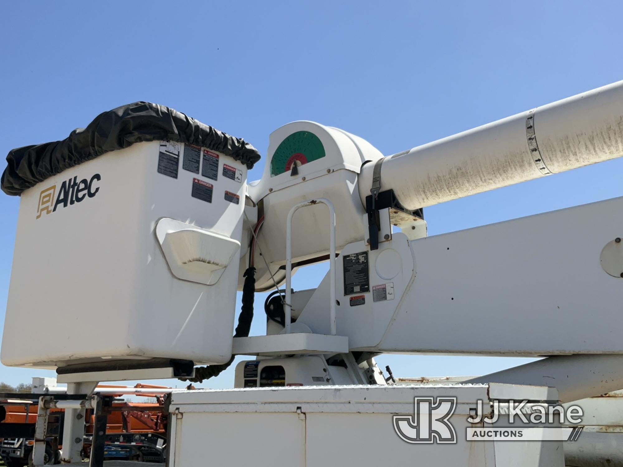 (Charlotte, MI) Altec AA755L, Material Handling Bucket Truck rear mounted on 2008 International 4300