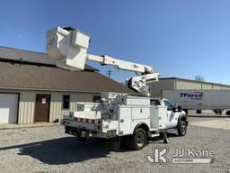 (Fort Wayne, IN) Altec AT40M, Articulating & Telescopic Material Handling Bucket Truck mounted behin