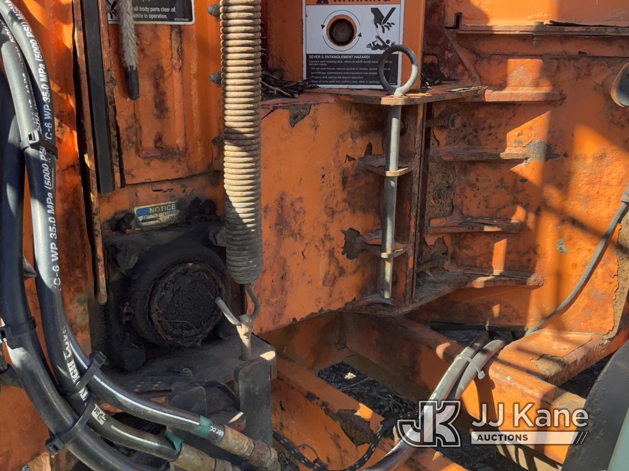 (Rome, NY) 2015 Altec DC1317 Chipper (13in Disc) Not Running, Condition Unknown, Rust Damage