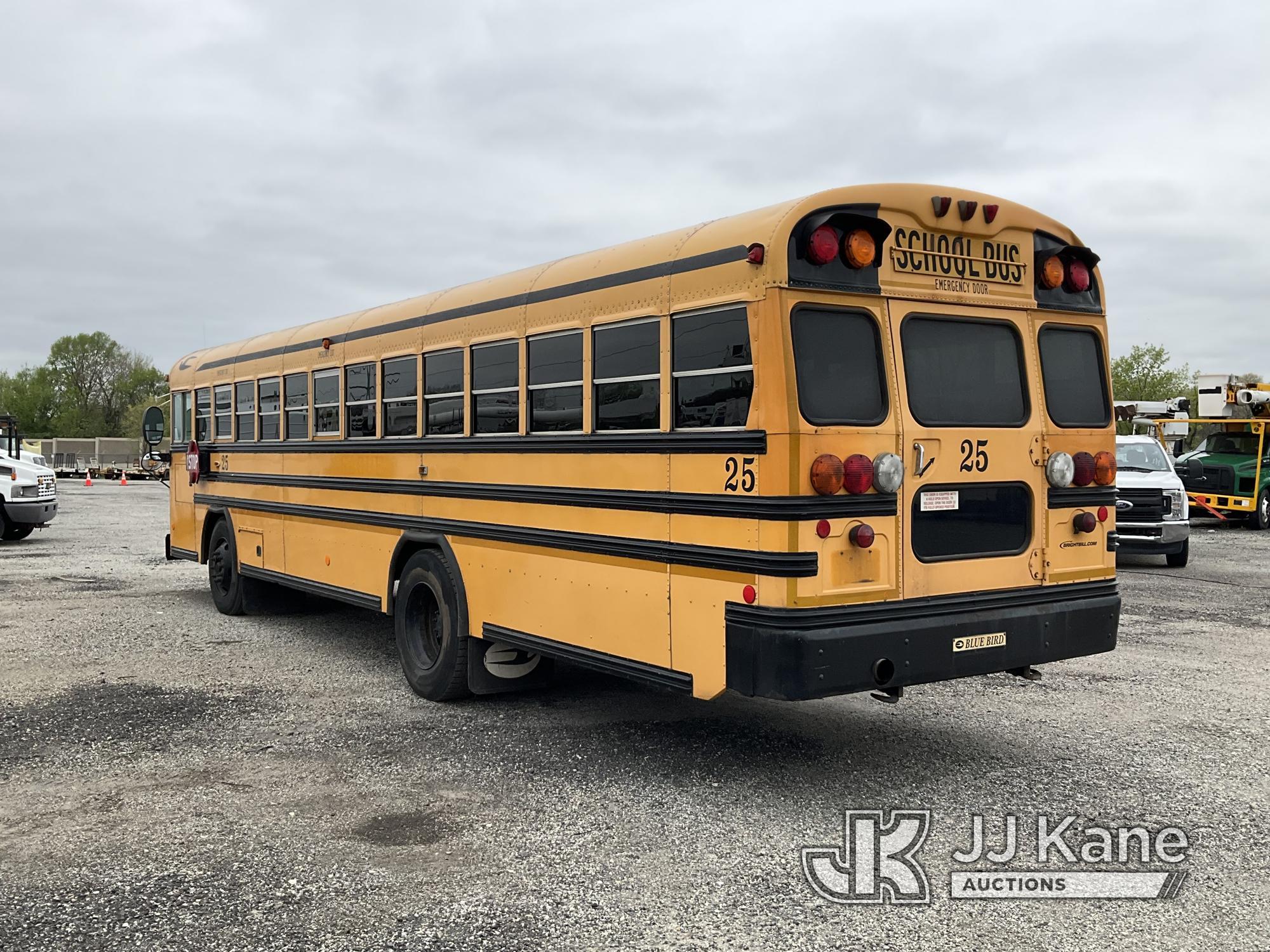 (Plymouth Meeting, PA) 2010 Blue Bird All American School Bus Runs & Moves, Body & Rust Damage