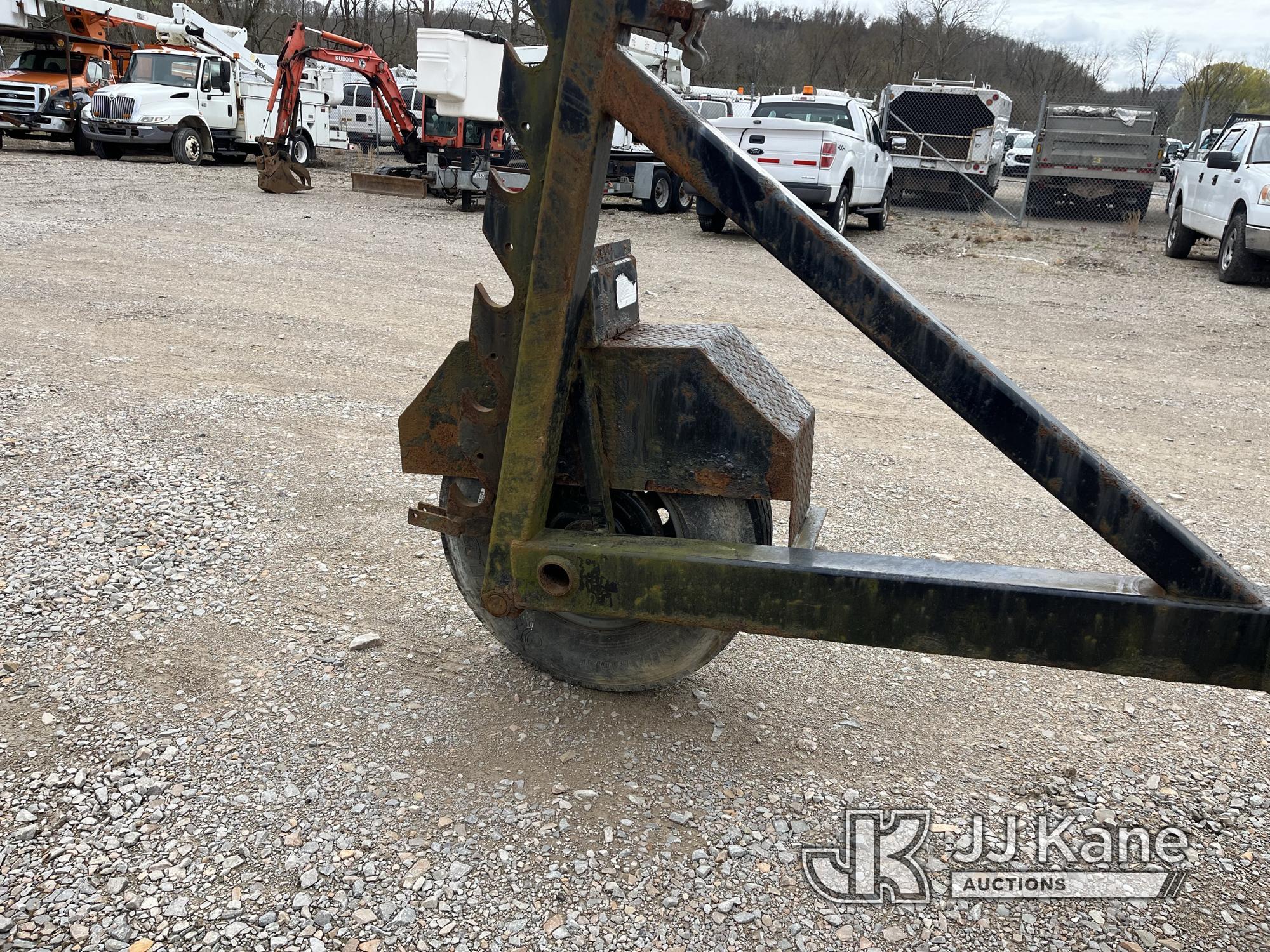 (Smock, PA) 2016 Lucon Inc. RTH-60 Reel Trailer No Plug, Rust Damage