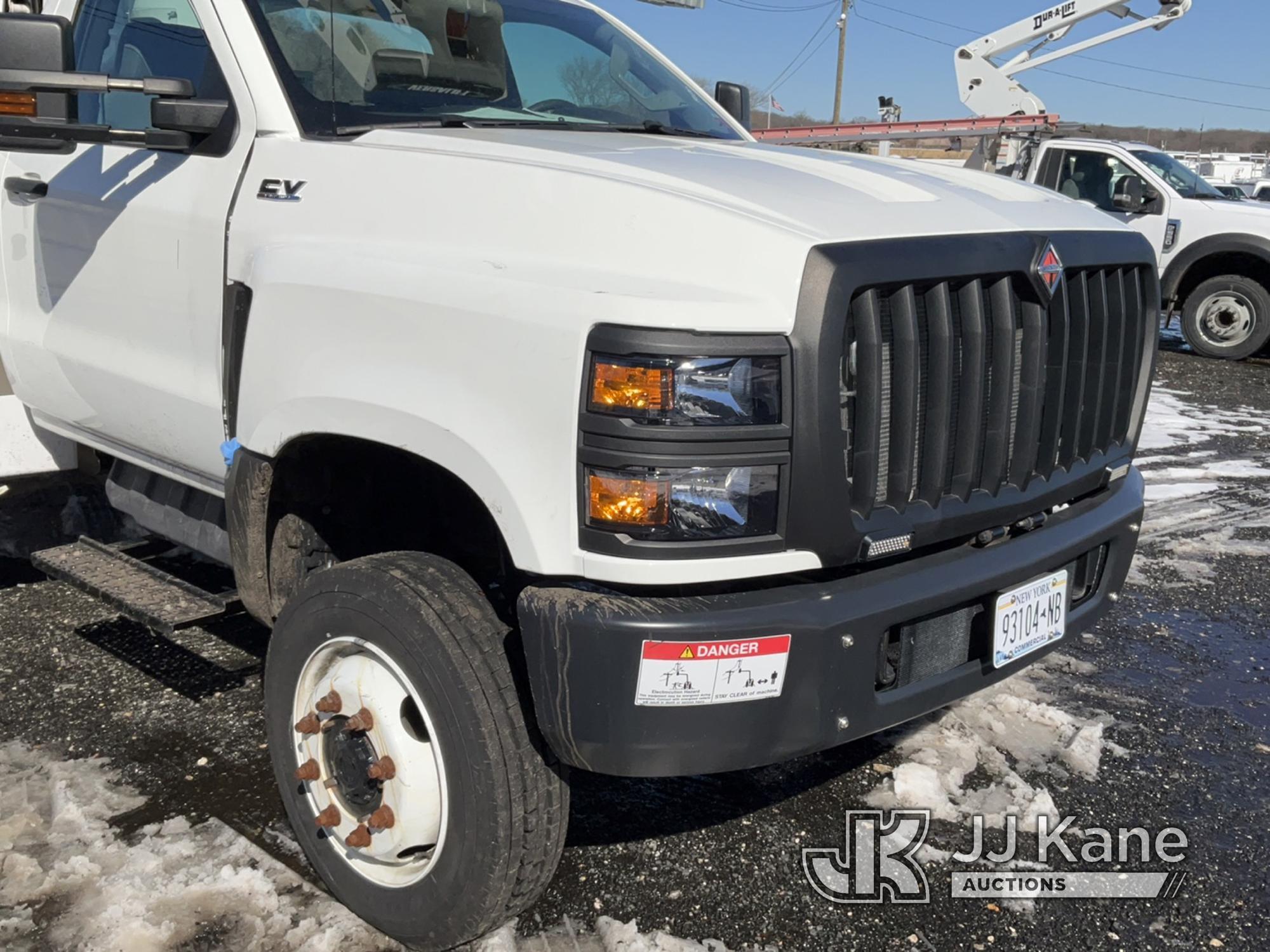 (Kings Park, NY) Versalift VST-40I, Articulating & Telescopic Material Handling Bucket Truck mounted