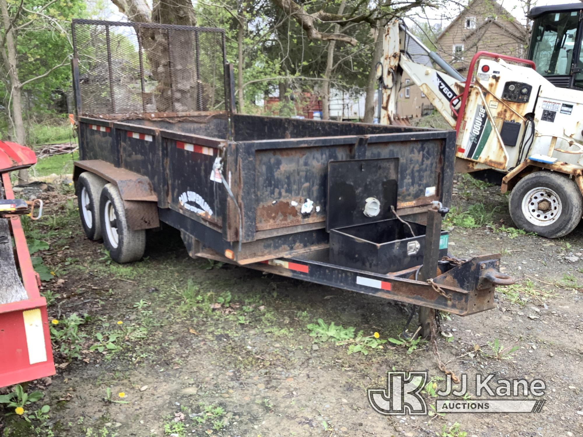 (Deposit, NY) 2005 Cam Superline T/A Material Trailer No Battery, No Hydraulic Tank, No Pump, Floor