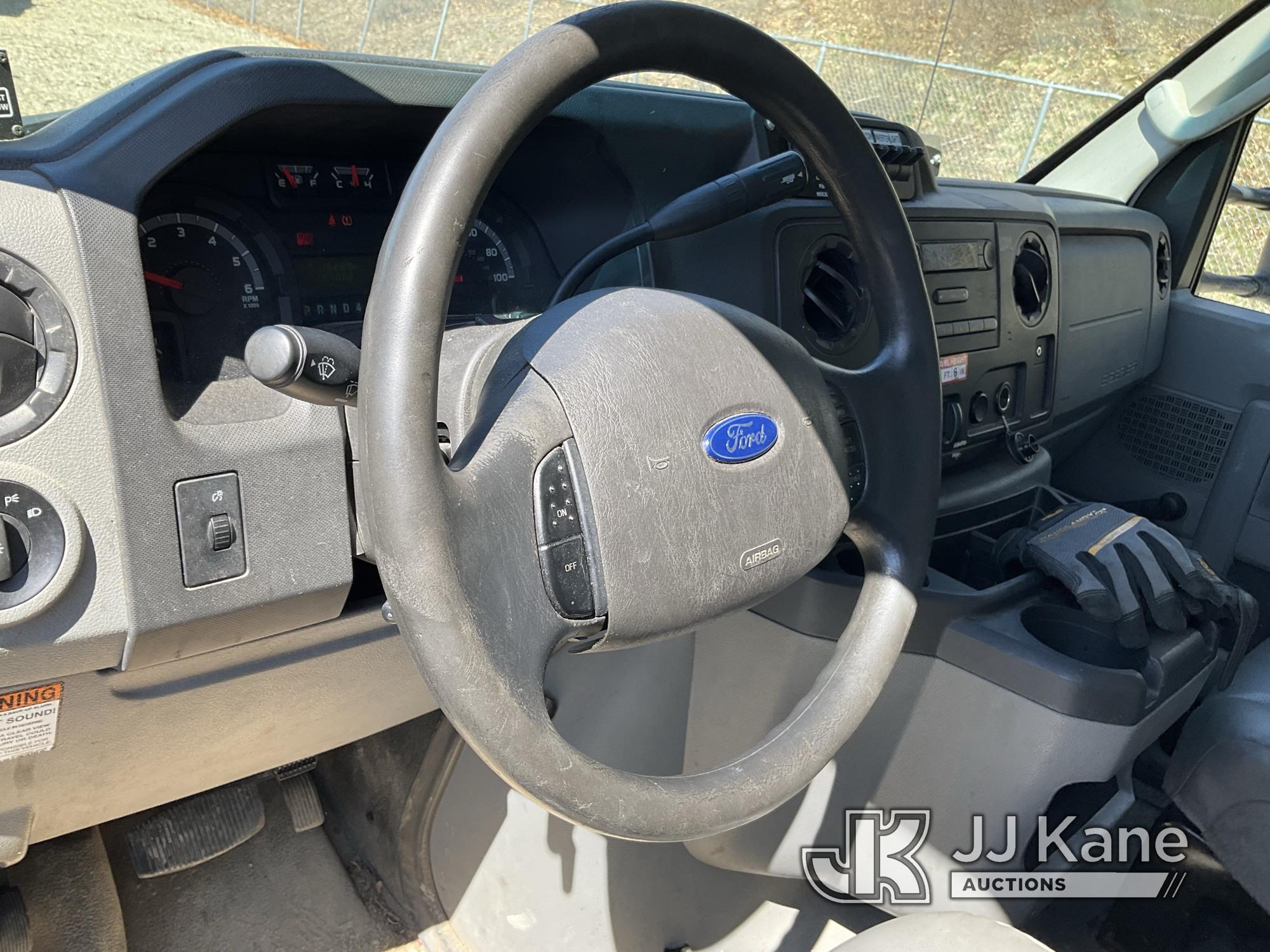 (Shrewsbury, MA) Altec AT200A, Telescopic Non-Insulated Bucket Van mounted behind cab on 2017 Ford E