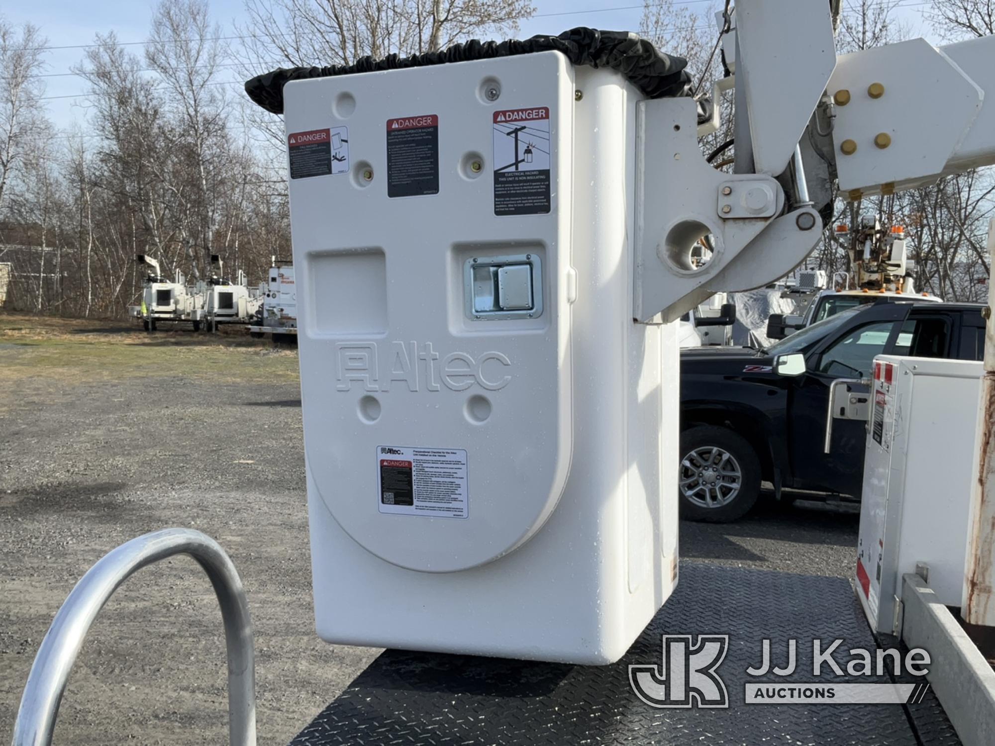 (Plains, PA) Altec AT200, Telescopic Non-Insulated Bucket Truck mounted behind cab on 2016 RAM 4500