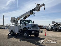 (Charlotte, MI) Terex/Telelect Commander 4047, Digger Derrick rear mounted on 2011 International 740