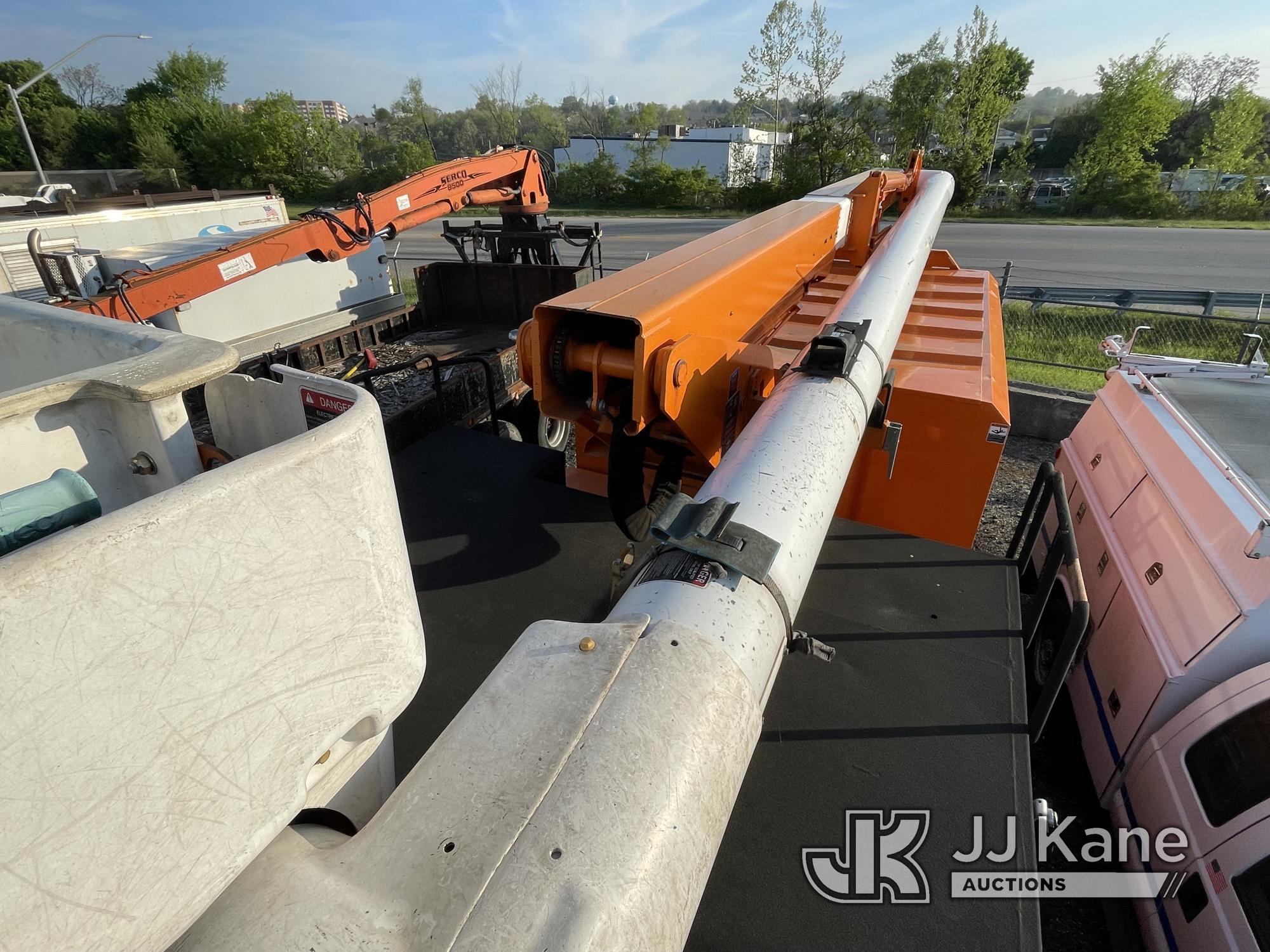 (Plymouth Meeting, PA) Altec LR756, Over-Center Bucket Truck mounted behind cab on 2015 Ford F750 Ch