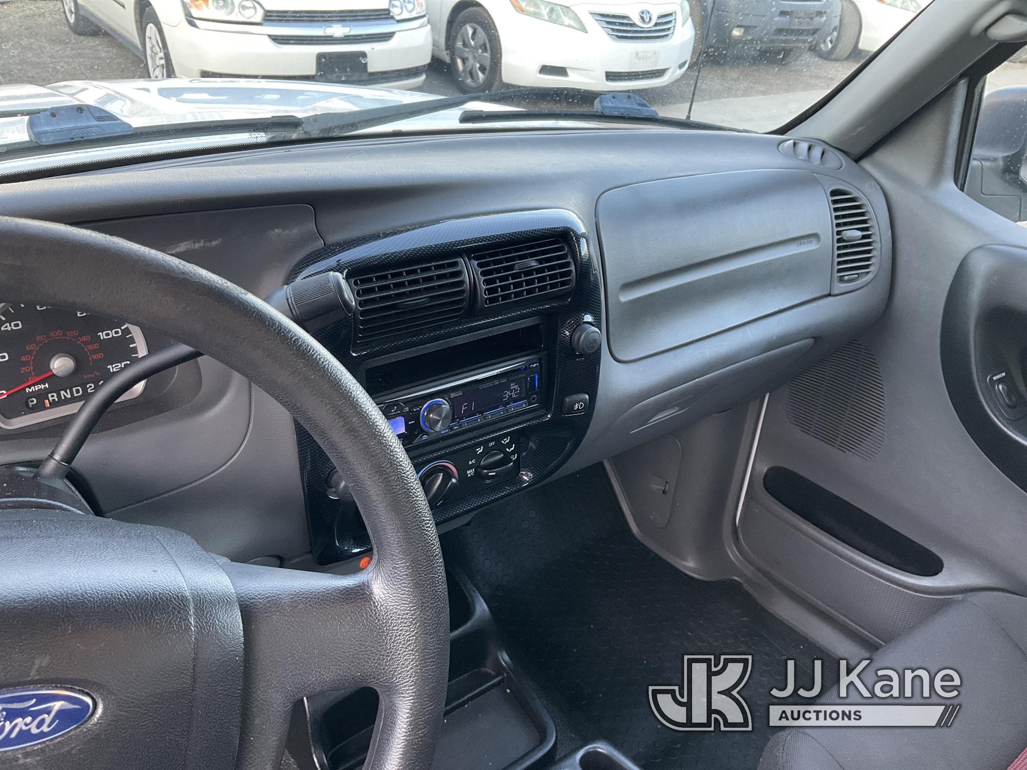 (Jurupa Valley, CA) 2006 Ford Ranger Extended-Cab Pickup Truck Needs Transmission Linkage Repair, Ha