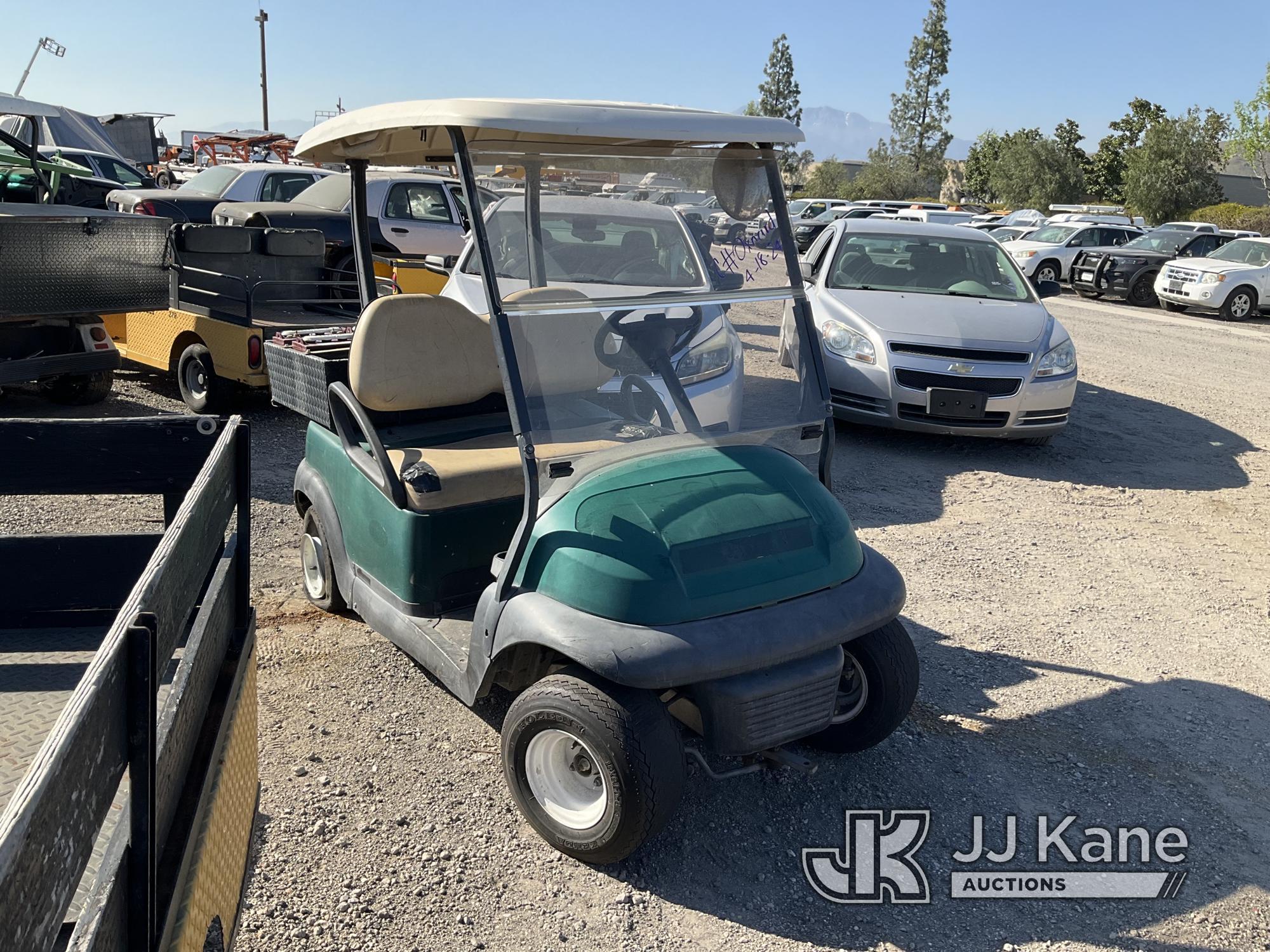 (Jurupa Valley, CA) Club Car Golf Cart Golf Cart Not Running, Batteries Removed From Underneath Seat