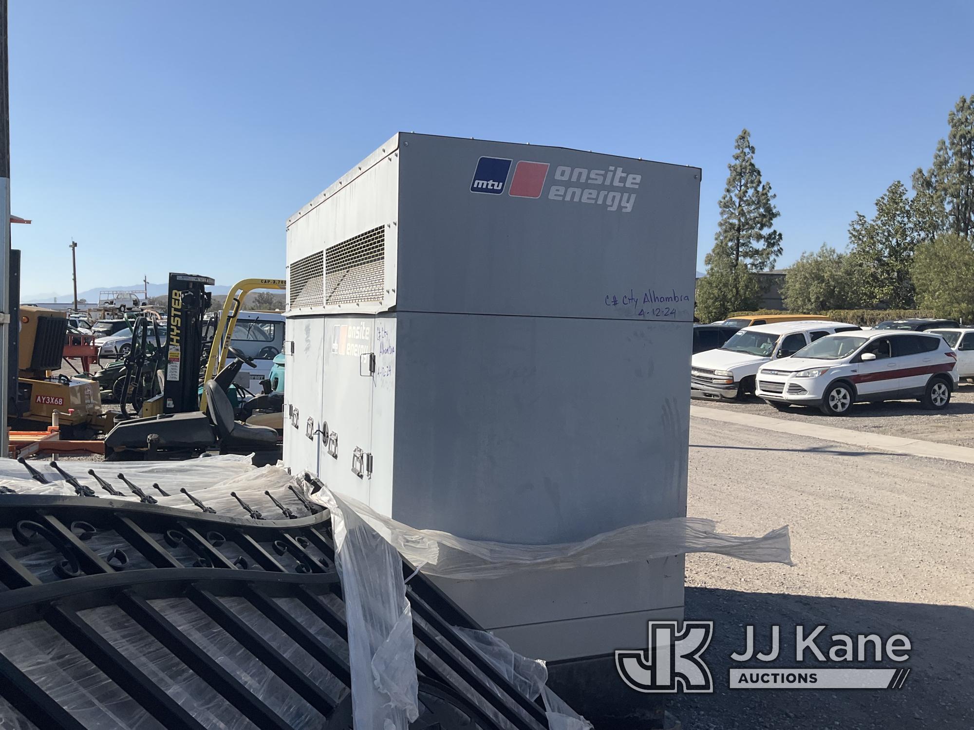 (Jurupa Valley, CA) Generator Not Running, True Hours Unknown