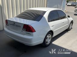 (Jurupa Valley, CA) 2003 Honda Civic Hybrid 4-Door Sedan Runs & Moves