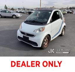 (Jurupa Valley, CA) 2015 SMART ECAR COUPE Does Not Charge, Missing Charger, Missing Left Mirror