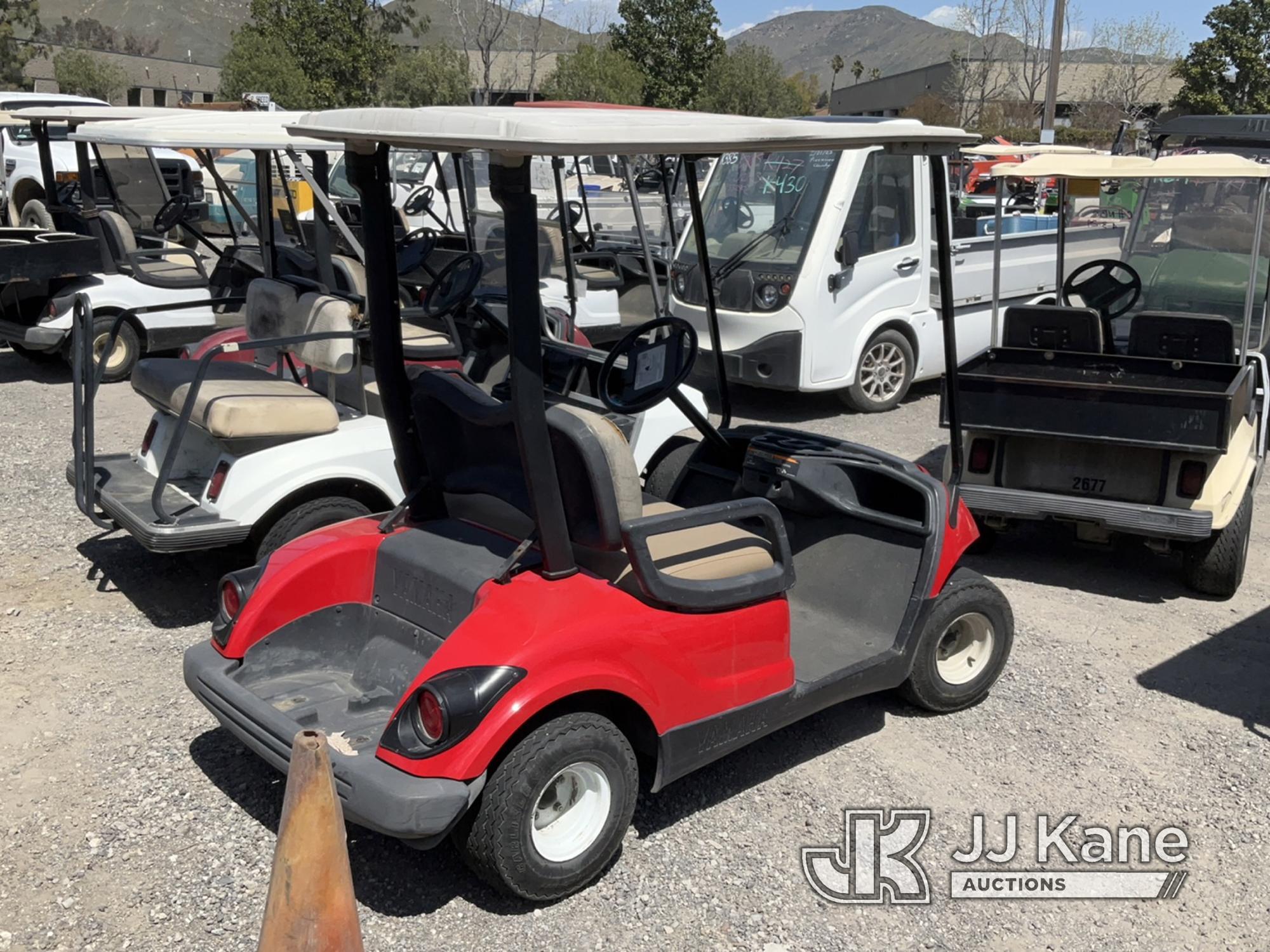 (Jurupa Valley, CA) 2011 Yamaha Golf Cart Not Running , No Key, Missing Parts