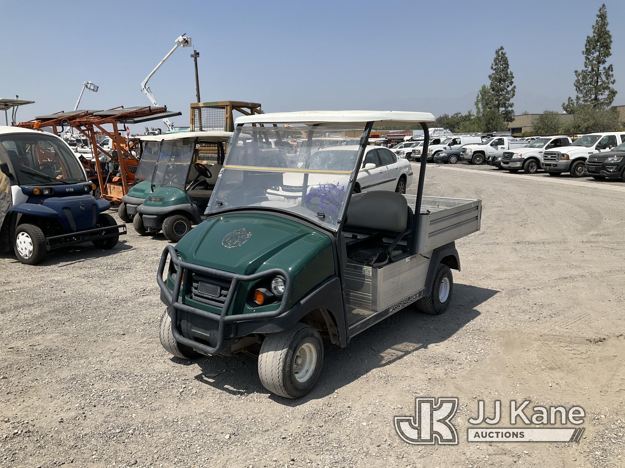 (Jurupa Valley, CA) 2018 Club Car CarryAll VI Golf Cart Runs & Moves