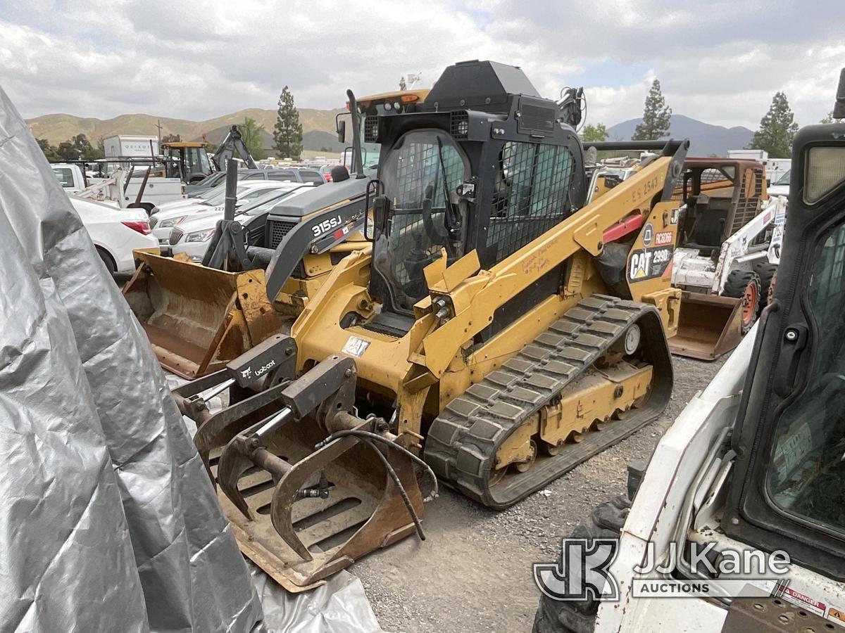 (Jurupa Valley, CA) 2016 Caterpillar 299D2 XHP Crawler Skid Steer Loader Runs Moves & Operates