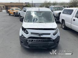 (Jurupa Valley, CA) 2017 Ford Transit Connect Cargo Van Not Running , Wrecked, Must Be Towed , Air B