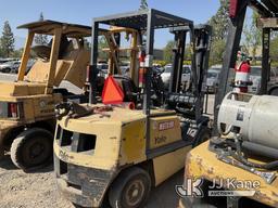 (Jurupa Valley, CA) Yale GP060 Solid Tired Forklift Runs & Operates