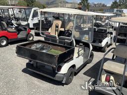 (Jurupa Valley, CA) 1996 Yamaha Golf Cart Not Running , No Key , Missing Parts